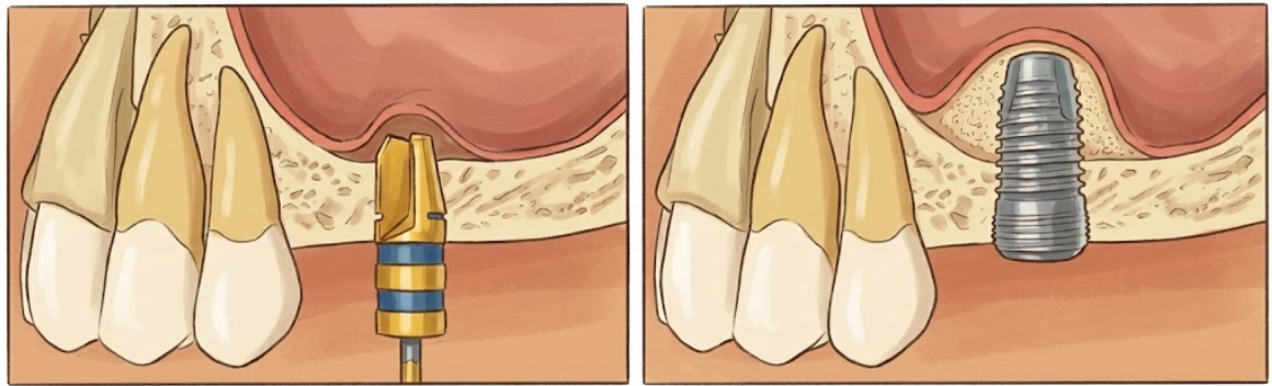 상악동 거상술 구조도